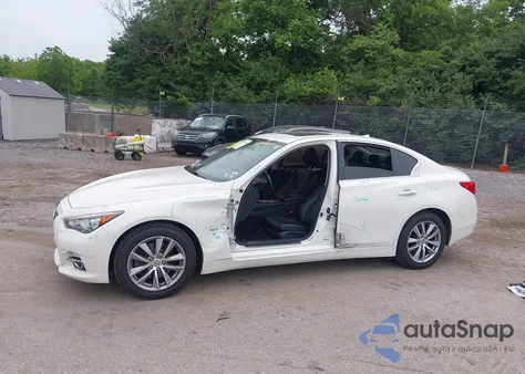 2017 Infiniti Q50 3.0T Premium from USA, damaged, VIN JN1EV7AR5HM836200